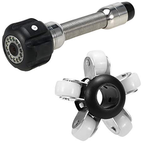 Lixada 23-mm-Kanalinspektionskamera wasserdichte Ersatzkamera für die Inspektion von Abflussrohren mit Kopfschutz und Schraubendreher