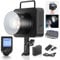 NEEWER Q4 400W Blitzblitz 2,4 G TTL und QPRO N Auslöser kompatibel mit Nikon, 1/8000HSS/30W Einstelllampe/400 volle Leistung/0,01–1,2s Recycling/21,6V 2800mAh Akku für Hochzeitsfotografie im Freien