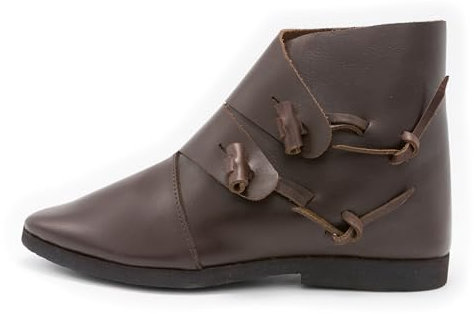 Live Action Basics - Mittelalterschuhe (37, Unisex, Leather) Mittelalter, Fantasy -