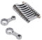 9-Piece Torque Adapter Set - 12-Point Box End Torque Adapter Extension Set - 3/8-Inch Drive for Hard to Reach Places - Includes 3/8, 7/16, 1/2, 9/16, 5/8, 11/16, 3/4, 13/16, 7/8