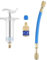 MACHSWON Oil and Dye Injectors Kit 30ml/1 Oz Hand Push Compressor Manual AC Oil Dye Injector with R134AQuick Coupler 1/4 SAE Connector Car R134A HVAC Compressor Oil Dye Injector Refrigerant Tool