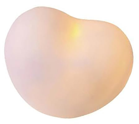 Herz-Nachtlicht, Niedliche Nachttischlampe, Kompaktes Weiches Licht mit Batterie, Nachtlampe für Kindergeschenke, Schlafzimmer, Weiße Herzförmige Cartoon-Figur, Ideal Als