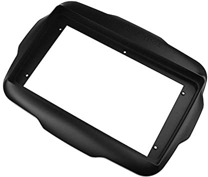 Rynplex Doppel-DIN-Radioblende, Stereo-DVD-Player, Einbau des Surround-Verkleidungssatzes, Frontplatten-Facia-Rahmen, for Jeep, Renegade 2015 Radioblende Rahmen