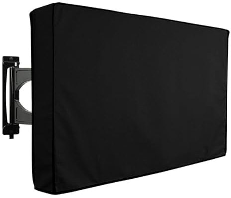 UALXPAO Outdoor Tv Cover TV Cover Microfiber Cloth Protect Screen Outdoor Waterproof TV Cover(30-32INCH)