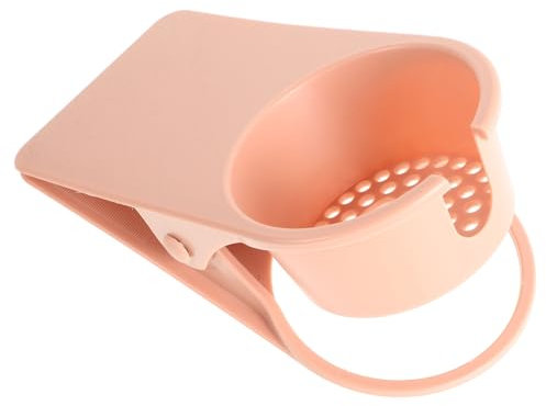 Amosfun Getränkehalter Zum Aufhängen Clip für Den Tisch Vielseitiger Getränkehalter für Den Schreibtisch für Kaffeetasse Strandkorb Badezimmer Kunststoff