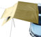znutc Tente Latérale pour Voiture - Abri Automobile Extérieur Familial avec Protection UV | Store Auto avec Moustiquaire pour Camping Randonnée Pêche Plage Parking
