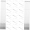 HAWILLOSCH 100Pcs Ties for Chain Link Fences Metal Fasteners for Securing Garden Gates Wire Fencing and Outdoor Projects Easy Installation
