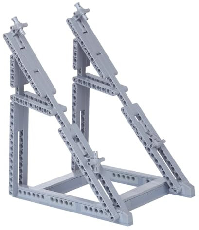 TBRICKFUNR Display Ständer Für 75257/75212 MillenniumFalcon, Halterung Ständer Bausätze, Small Particle Building Block Bracket ModellBausatz (Grau)