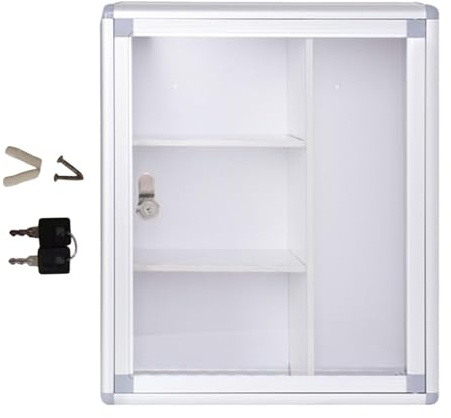 Teruyol Erste Hilfe Set Aufbewahrungsbox, Aufbewahrungskoffer für Zuhause, Studentenwohnheim, Outdoor, Büro, Wandern, Style B