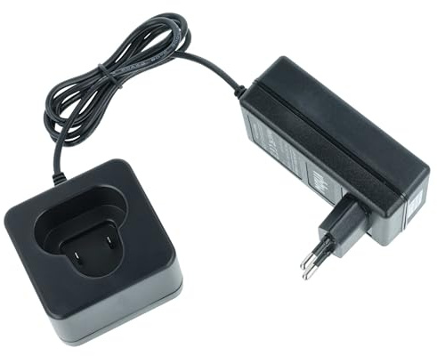 vhbw Ladegerät kompatibel mit Makita DF330DWLX | DK1202, DF330DWLX1, DK1485X, DK1202WX, DF330DWXP, DF330DWEX3 Werkzeug Li-Ion-Akkus, 12,6 V