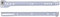 Vetrineinrete® Guide per cassetti 2 pezzi scorrevoli a rullo fissaggio laterale binario ad estrazione per cassetto mobile scrivania 91300 A27 (1,2 x 30 cm)