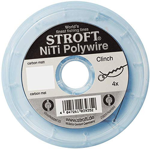 WAKU Stroft Vorfachschnur NiTi Polywire 2m, 0.30mm 8.0kg