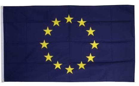 Flaggenfritze® Fahne Flagge Europäische Union EU 60 x 90 cm Premiumqualität