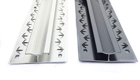 Basic Range - Carpet to Carpet Joining Strip - 0.9metre Length - Fits All Carpets - Double Threshold Bar Trim Gripper