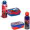 Kids Licensing - Set con borraccia per l'acqua e scatola portapranzo per bambini, da viaggio, per picnic (set portapranzo di Spiderman)