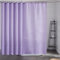 Furlinic Tende Doccia Anti-Muffa Tessuto in Poliestere Grande Tende Doccia Impermeabile Lavabile Tenda Vasca da Bagno con 16 Ganci Tenda Doccia Viola 240x180cm.