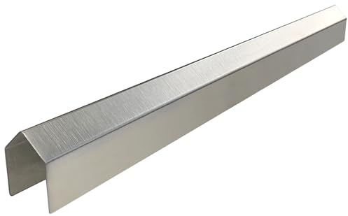 Sunrise Kitchen Supply 20 Gauge Stainless Steel Deep Fryer Joining Strip/Connector (23L x 1 1/2W)