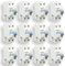 POPP® Interruptor Automático Magnetotérmico Doméstica CURVA C corte 6000A 1P+N 10A,16A,20A,25A,32A,40A 63A Pack 6,12 (Pack 12, 40A)