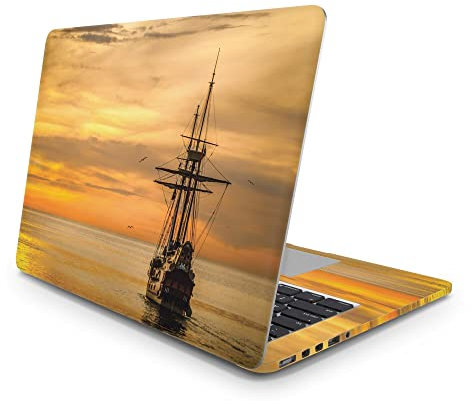 Sticker Master Sunset and Sailboat Vinyl-Aufkleber Skin Cover 13 14 15 Zoll Notebook-Aufkleber für MacBook Asus Acer Hp Lenovo Huawei Dell Vs Toshiba 17 inch (39x27 cm)