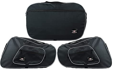 GREAT BIKERS GEAR - Kompletter Satz Koffertaschen Innentaschen Gepäcktaschen für Honda ST 1300 PAN European Wide