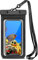 Superior IPX8 Waterproof Phone Pouch Dry Bags, Black Classic Mobile Phone Lanyard Cases Underwater for Swimming Boating, Dry Sleeve Holster for iPhone 16 Pro Max 15 Plus 14 13 12 11 10 etc. up to 7.2
