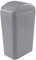 Uumitty 20 Litre Plastic Kitchen Indoor Swing Bin Dustbin, Grey, 1 Pack, T