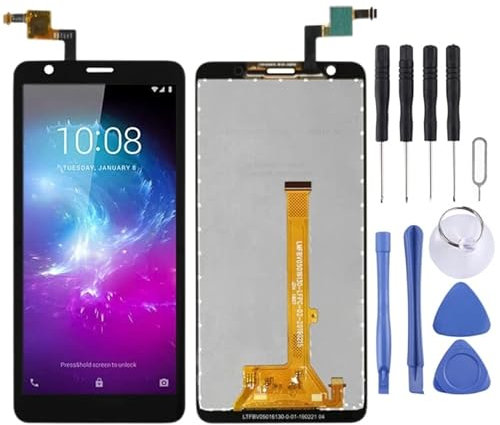 Accessoires de rechange pour téléphone portable Écran LCD OEM pour ZTE Blade L8/A3 (2019) avec numériseur Assemblée Complète (Noir) Pièce de réparation