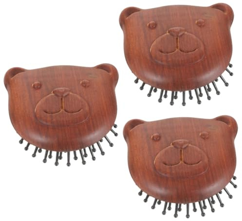 MAGICLULU 3 Stücke Haar Pinsel Kopfhaut Pinsel Kopfhaut Wäscher Shampoo Pinsel Massage Kamm Für