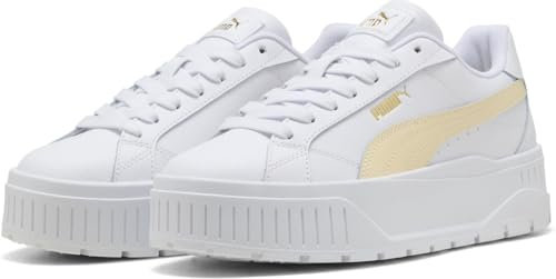 PUMA Women's Karmen II L Sneaker, White-Creamy Vanilla, 6.5 UK
