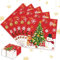 Shinybox Servietten Weihnachten, 100 Stücke Weihnachten Papierservietten, Papierservietten Tissue Weihnachten, Papierservietten Weihnachten als Tischdeko Weihnachten für Party(Weihnachtstag A)