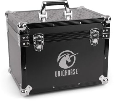 UNIQHORSE Putzbox Force Dark Black - Zum Draufstellen - Für Reiter und ihre Pferde entwickelt