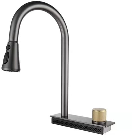 Accessoires multifonctionnels pour évier de cuisine cascade barre de robinet accessoires d'évier de comptoir à bol unique