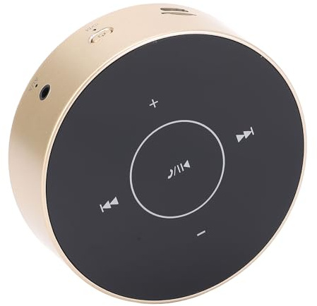 Yechiry Portable Speaker, Low Noise Touch Screen Small Cordless Speaker, Multitouch Subwoofer CVC Broadband Noise Reduction for Laptop, PC, Bathroom, Car