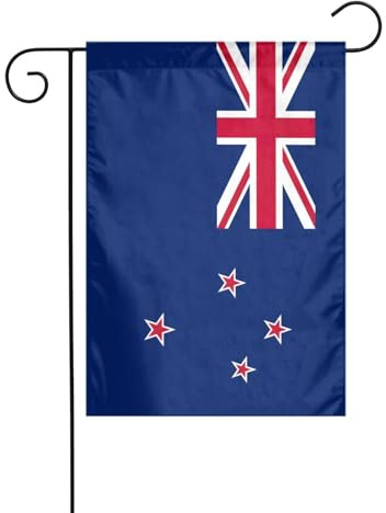Neuseeland-Flagge, Druck, Outdoor-Flagge, Banner, Dekorationen, 30,5 x 45,7 cm, Hof-Dekorationen, Geschenke für Hausdekoration, Partyzubehör