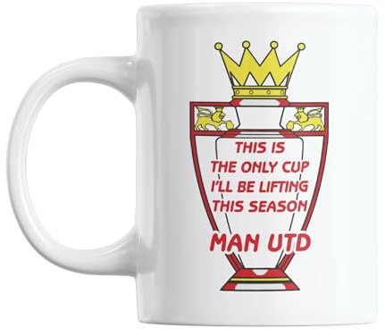 Gift Island Mug Gift for Man United Fans | Football Secret Santa Mug Gift for Man United Supporters | Football Stuff, Joke Mug for Friends, Colleague, Cousin, Uncle, Dad, Father, Son, Brother 11oz
