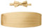 Spring Notion Herren Kummerbund und Fliege Set, goldfarben antik-optik, Regulär