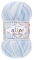 100g Baby-Strickgarn ALIZE Baby Best Batik, Antipilling, Babywolle, Farbwahl, Farbe:6669