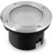 SSC-LUXon Flacher LED Bodeneinbaustrahler VISKOS für Außen IP67 Schutz rund mit Durchgangsverdrahtung inkl. GX53 LED 3W 4000K 230V