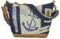 Sunsa Damen Tasche Umhängetasche. kleine Canvas Bag mit Recycelte Jeans und Leder. Vintage Design Taschen sind praktische Geschenke für Women. Maritim Schultertasche Damentaschen Sale