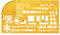 fatteryu Hot Professionelle Universal Möbelbau Architekten Vorlage Lineal 1: 100