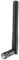 sourcing map WiFi Antenna 3dBi 2.4/5.8GHz SMA Male Connector Omni Direction Dual Band 110mm Folding for Bluetooth/Zigbee Antenna Black