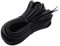KingYH 10 Meter Black Electrical Wire 2 Core Flat 0.75 mm² PVC Mains Power Cable Twin Flexible Copper Cable for Extension Power Wire Home Small Electrical Wiring