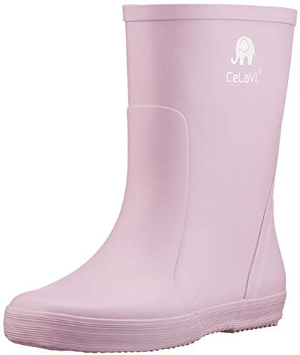 Celavi Basic Wellies-Solid, Stivali in Gomma Unisex-Adulto, Viola, 35 EU