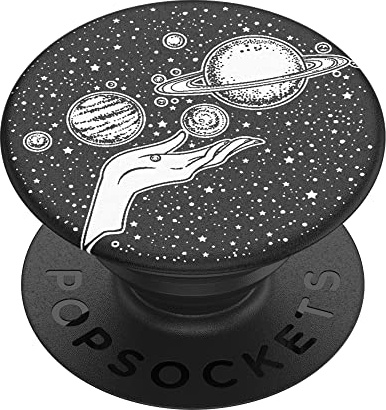 PopSockets: PopGrip Cosmic Universe mit barer Oberseite für Smartphones und Tablets