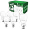 Venforze Bayonet Light Bulbs, 9W(Equivalent to 60W) 6000K Cool White B22 LED Bulb, 940LM A60 Bayonet Bulbs, Non Dimmable BC GLS Energy Saving Light Bulbs, Pack of 6 [Energy Class A]