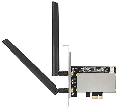 Wireless Network Adapter Card, PCi-E zu PCi-E AC Wireless Network WiFi Adapter Card mit Umfangreicher Unterstützung,für Bluetooth Converter