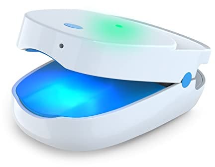 iKeener Nail Fungus Treatment Device,FDA Cleared Portable Laser Therapy Nail Cleaning&Maintenance Equipment,Rechargeable Finger&Toe Care Supplies,Home Use,Painless,Cure Fungus Onychomycosis (White)