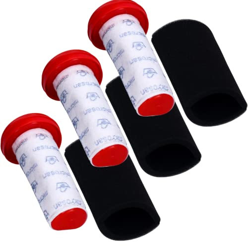 Set di 3 Filtri per Bosch Flexxo Serie 4 | Filtri di Ricambio Lavabile a Doppio Strato per Aspirapolvere Verticale, Senza Filo Bosch | Ricambi e Accessori per Bosch di Alta Qualità, Codice 12026520