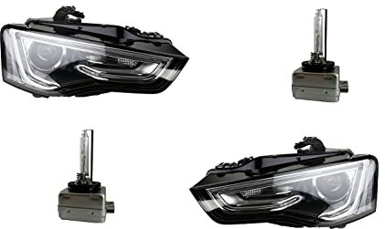 Johns, Scheinwerfer Xenon D3S links rechts Set passend für Audi A5 12- m. Leuchtmitteln