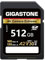 GIGASTONE A2 V30 SDXC-Speicherkarte 512GB, 4K Extreme Serie, Geschwindigkeit 160 MB/s, kompatibel mit Canon Sony Panasonic, U3 UHS-I Klasse 10 für 4K UHD Video, inkl. 1 Mini Hülle